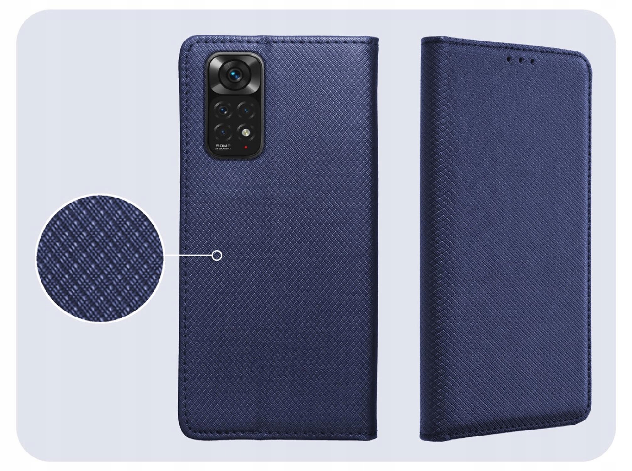 Ekskluzywne granatowe etui – Styl i Funkcjonalność