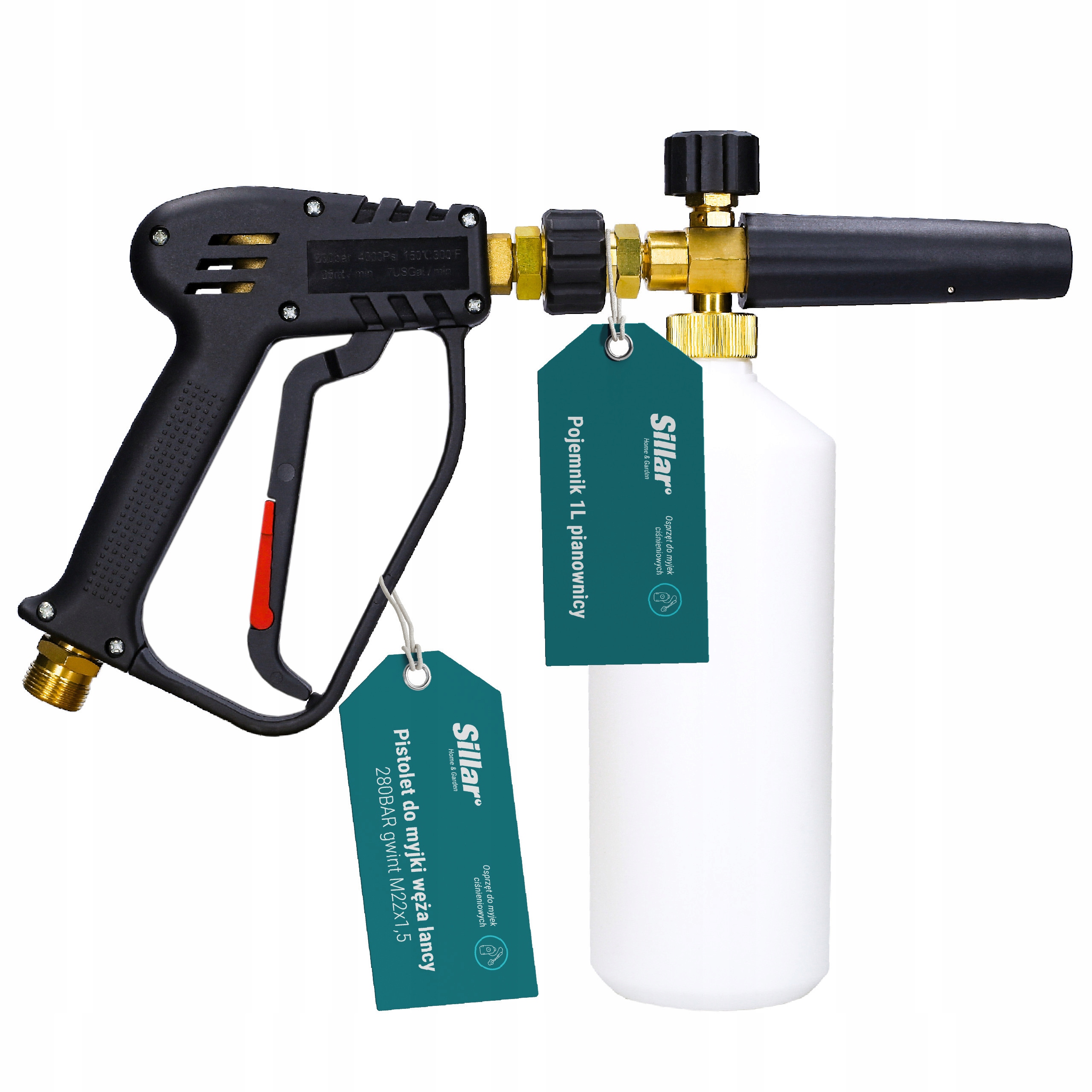 Pistolet pianownica do Myjki KARCHER HD HDS M22 – Wydajne czyszczenie z Sillar