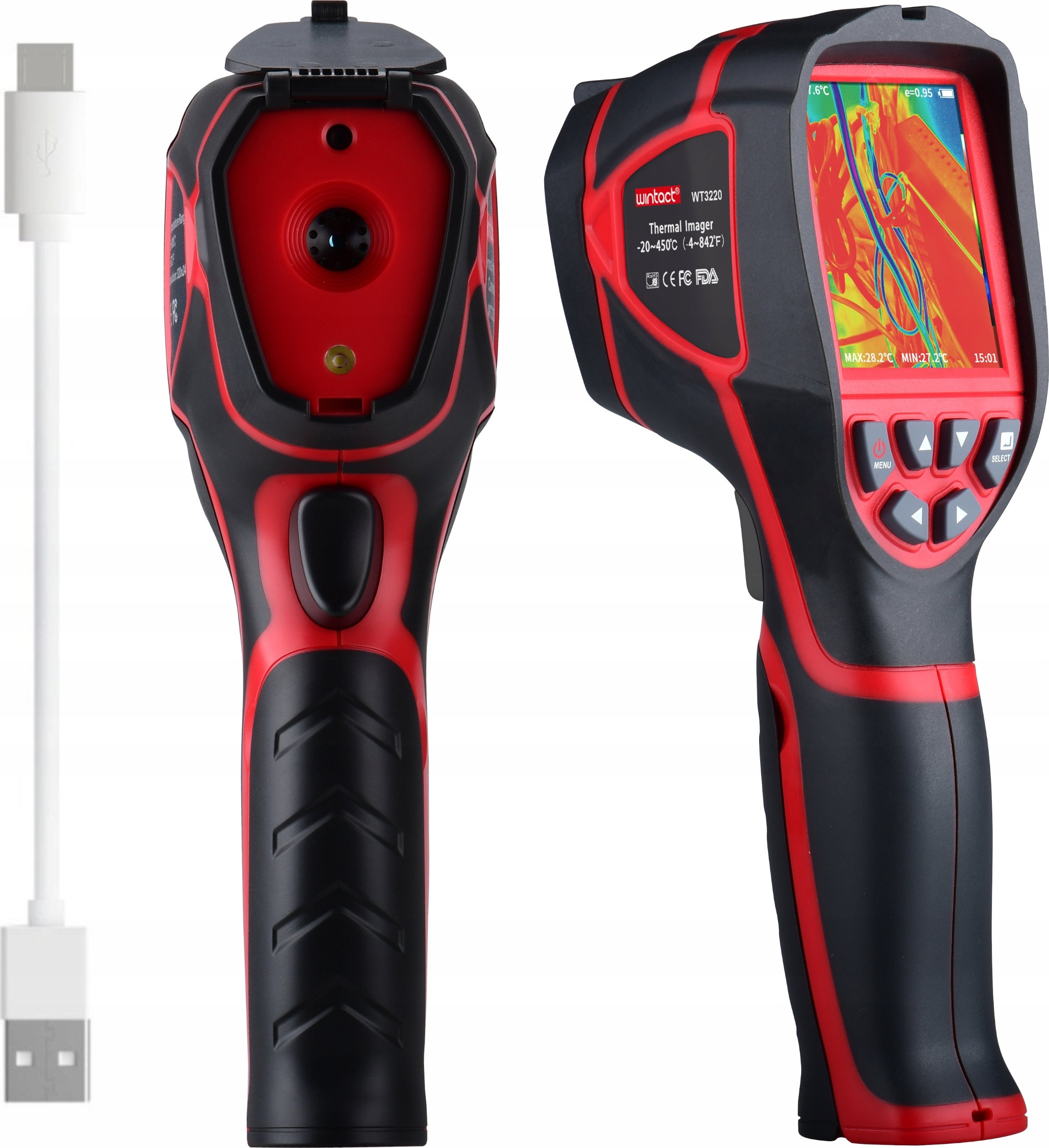 Wysoka rozdzielczość czujnika podczerwieni 220 x 160 pikseli