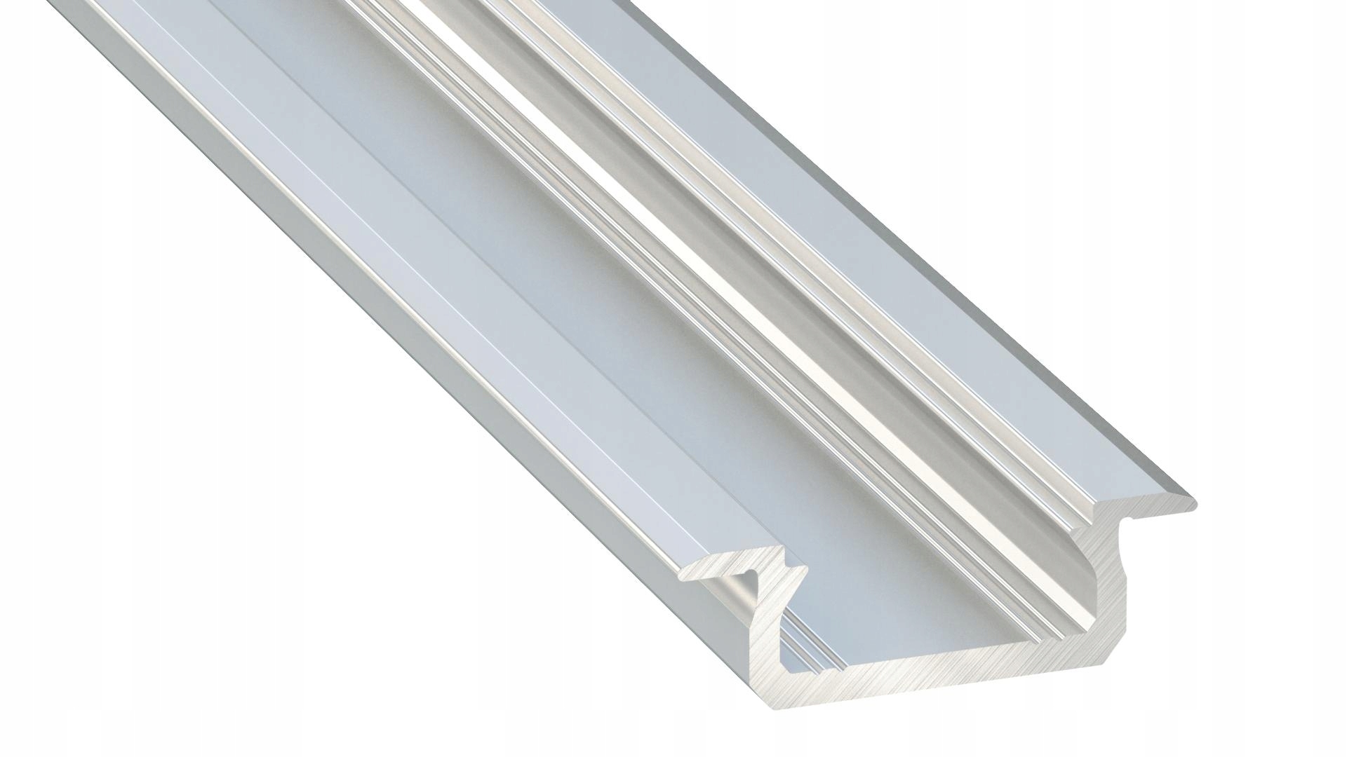 LED LABS Profil LED LUMINES Typ Z Srebrny 2,02m Anodowany – Nowoczesne oświetlenie do Twojego wnętrza