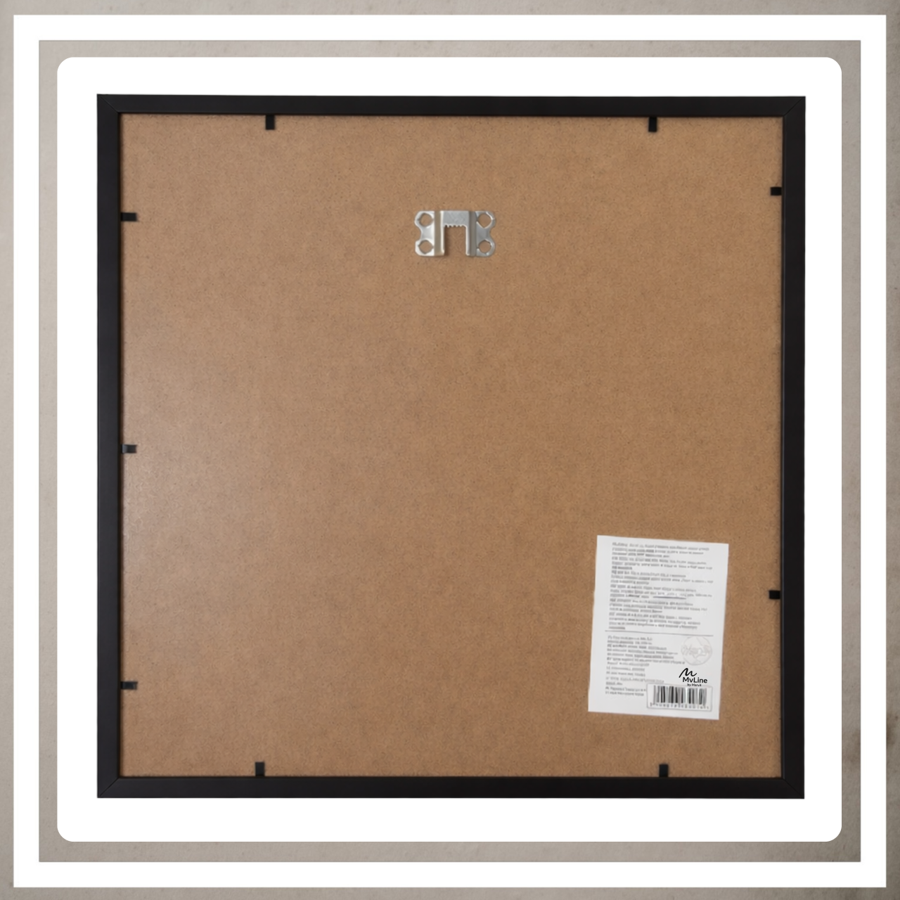 Ramka 30x30 cm na zdjęcia plakaty puzzle kwadratowa z passe partout plexsi – Elegancja i funkcjonalność w jednym