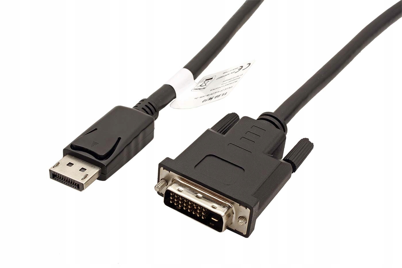 Kabel DisplayPort - DVI-D 3m czarny (11.99.5611) – Idealne połączenie dla Twojego komputera
