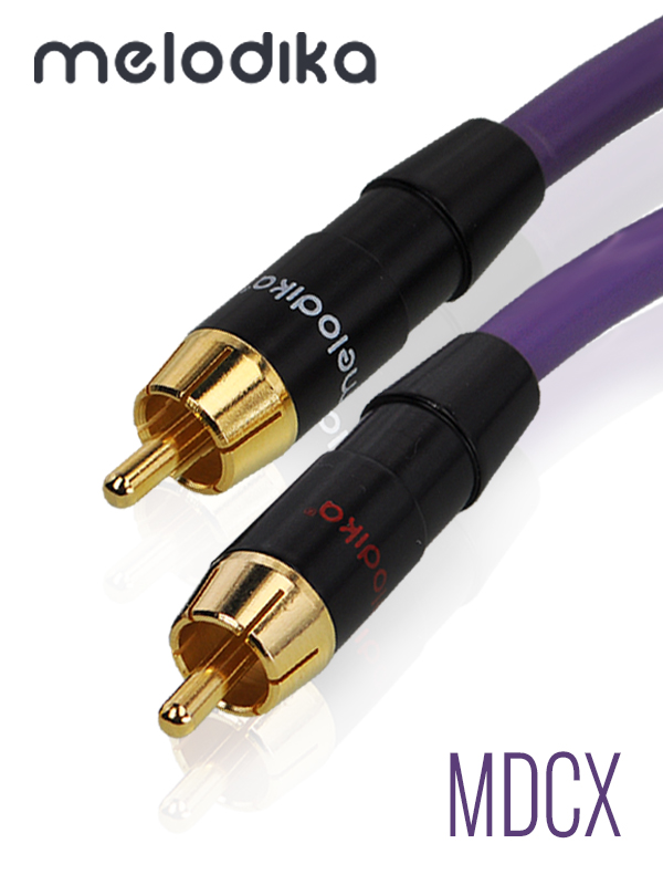 RCA (Cinch) 4m fioletowy – Wysokiej jakości kabel audio