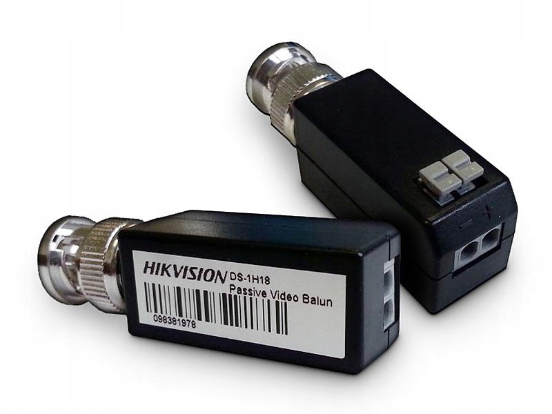 DS-1H18 BNC - RJ45 LAN Balun – Idealne rozwiązanie do przesyłu sygnału wideo