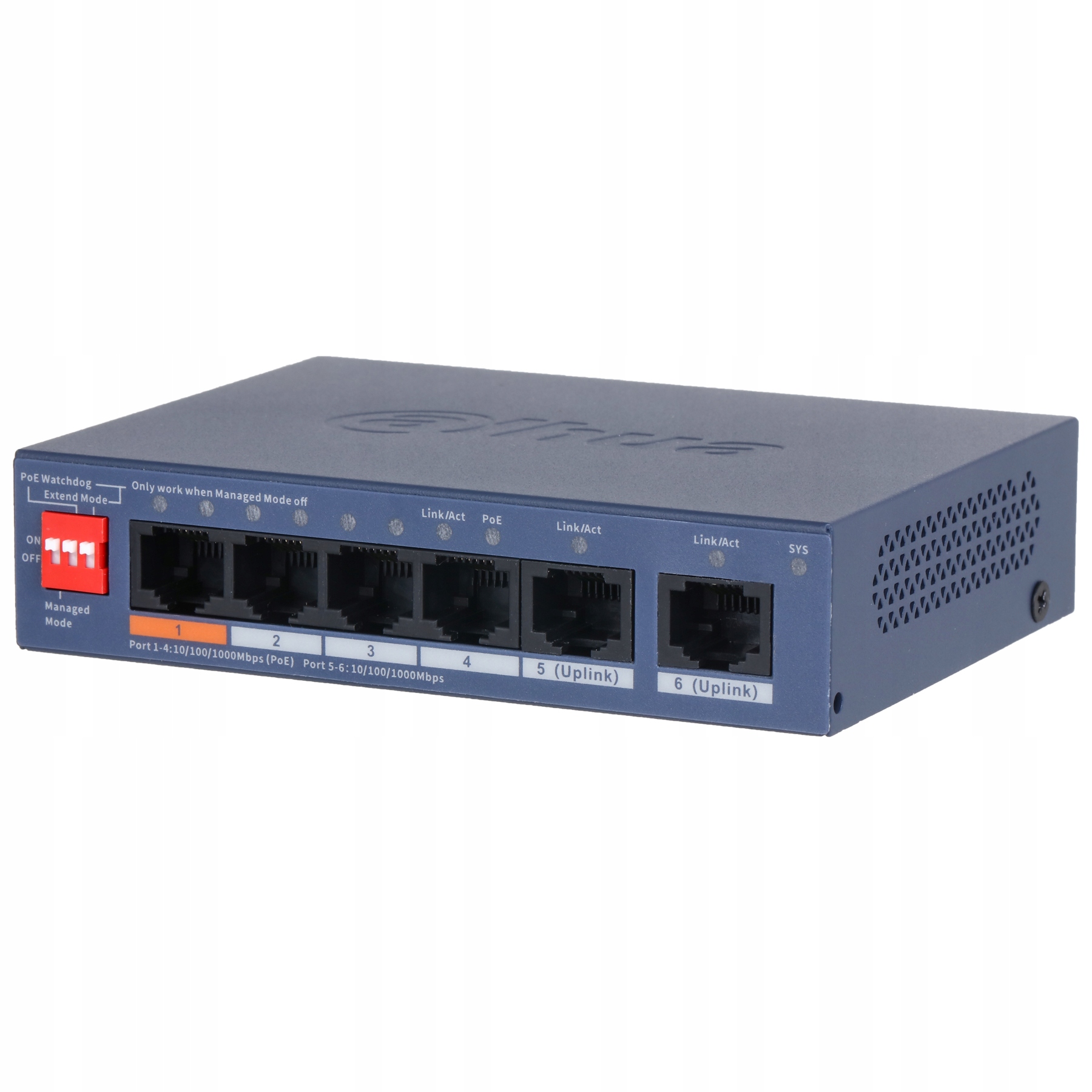 SWITCH POE CS4006-4GT-60-V2 – Wydajny przełącznik PoE od Dahua