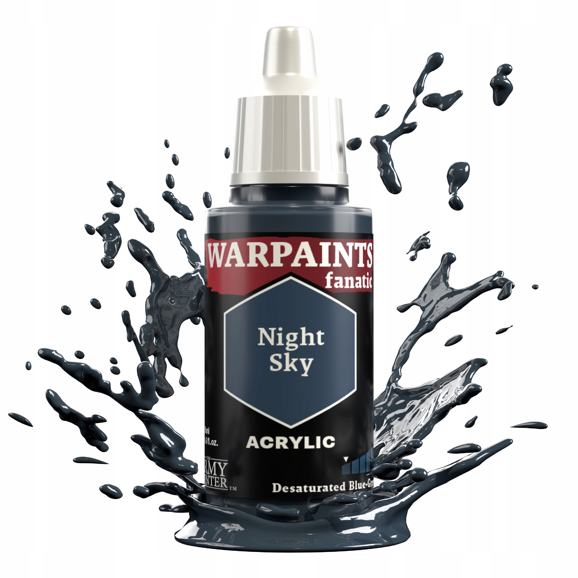 Army Painter: Warpaints - Fanatic - Night Sky – Farba akrylowa dla pasjonatów