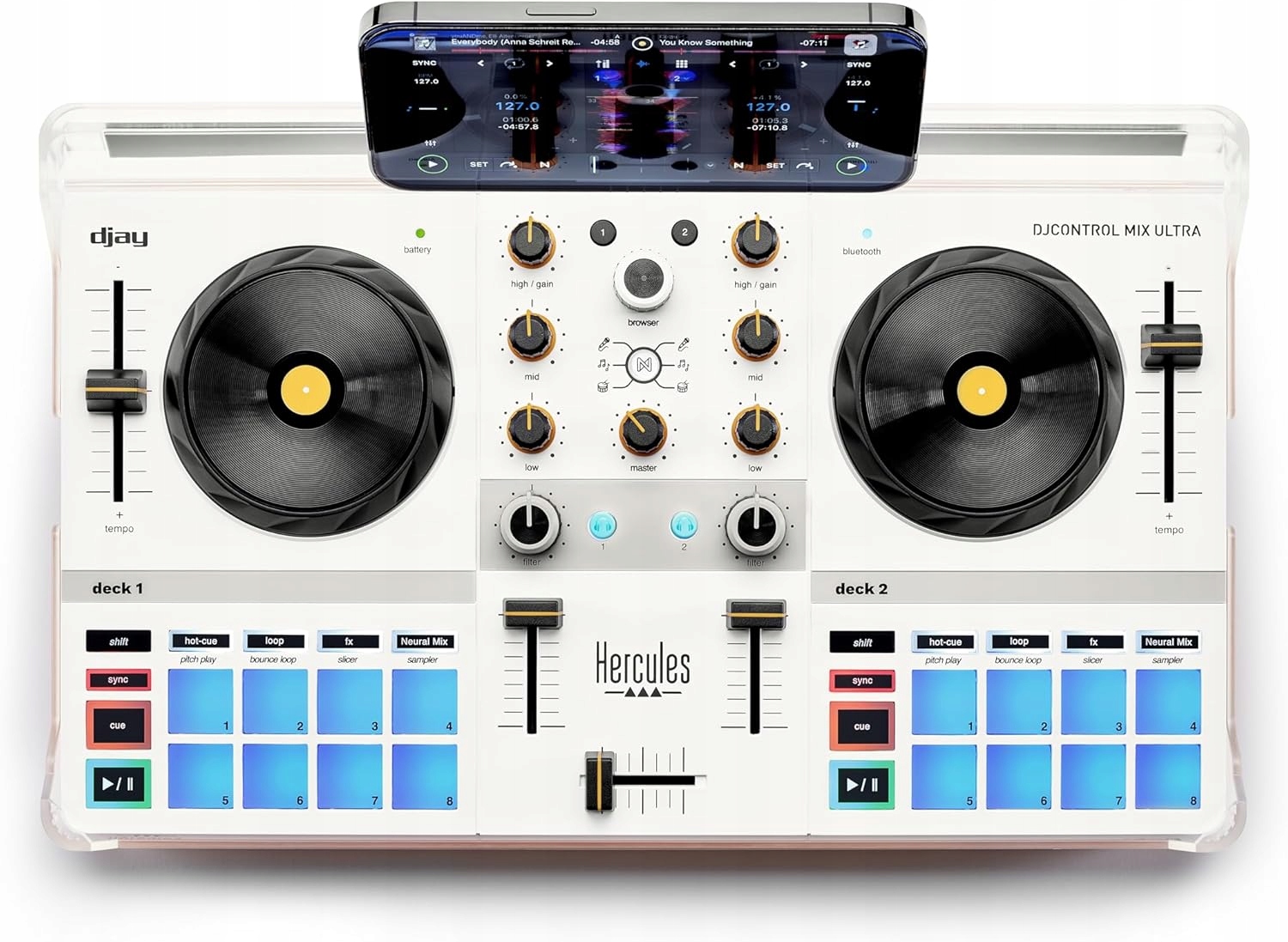 Hercules DJControl Mix Ultra – Mobilny kontroler DJ dla iOS i Android