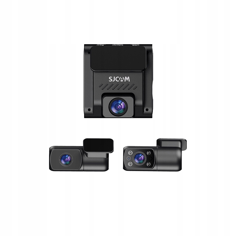 Szeroki kąt widzenia – 170° z przodu, 160° z tyłu i 150° wewnątrz