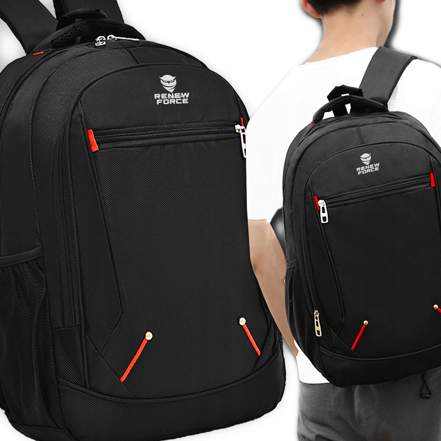 Pojemne komory i funkcjonalne kieszenie