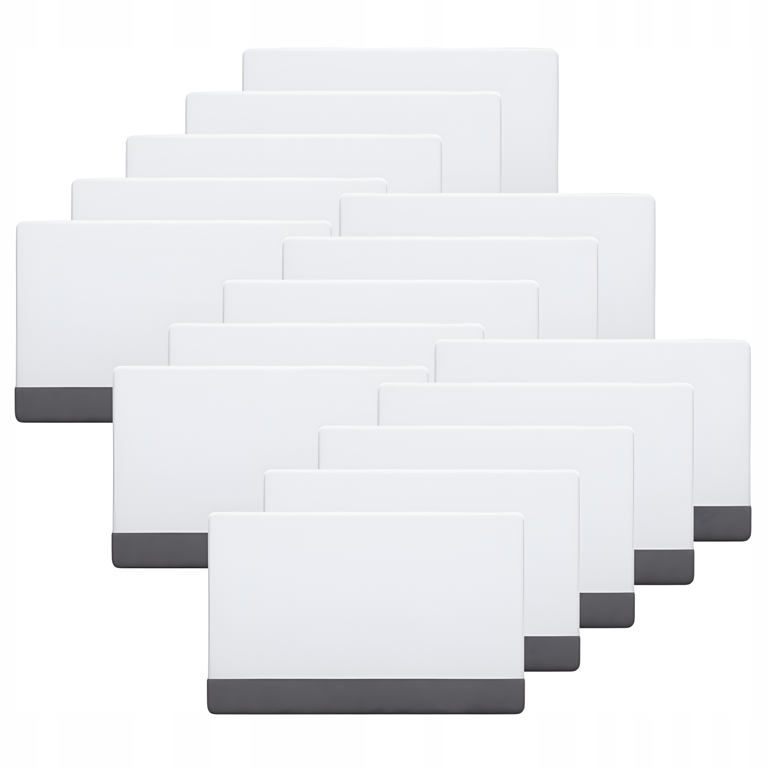 15x Rakla Do Montażu Aplikacji Folii Szkła Na Telefon Tablet Z Filcem – Idealne narzędzie do precyzyjnej aplikacji