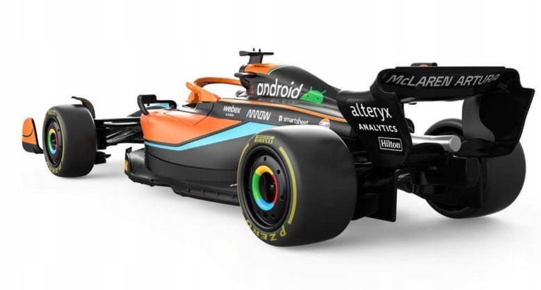 Gumowe koła i metalowa karoseria