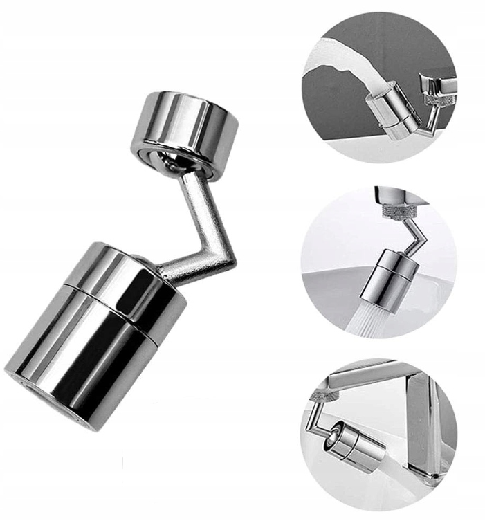 Przegub kulkowy – Dostosuj kąt strumienia wody