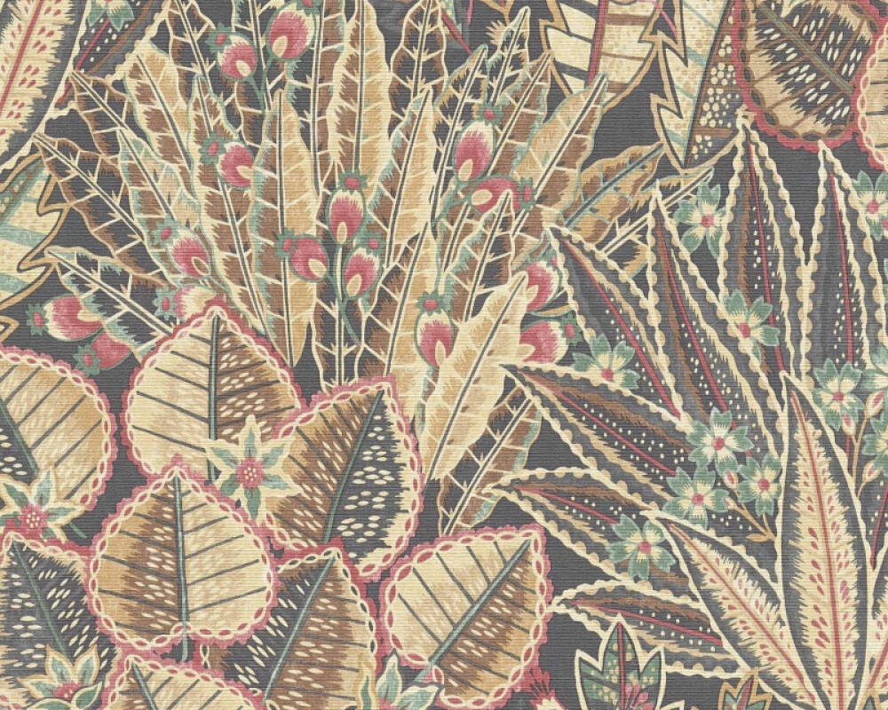 Tapeta 396531 COLOUR LEAVES – Ożyw swoje wnętrze z motywem roślinnym