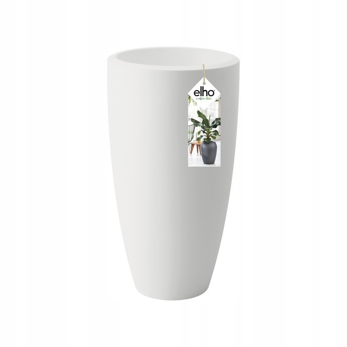 Doniczka Elho Biały Plastikowy Okrągły 35 cm – Idealna do Twojego domu i ogrodu