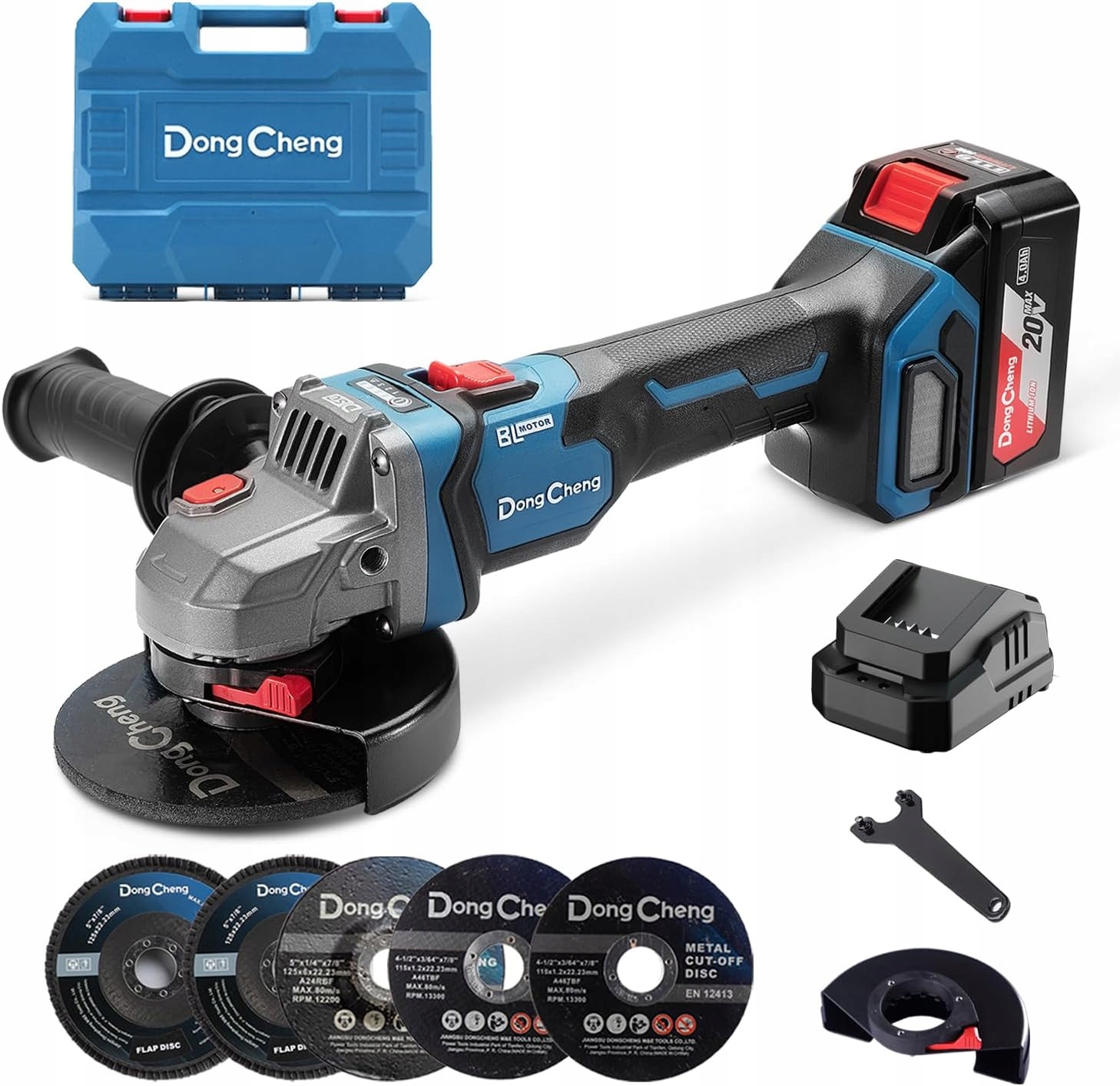 DongCheng Szlifierka Kątowa 125mm 18V 1000W – Wydajność i mobilność w jednym