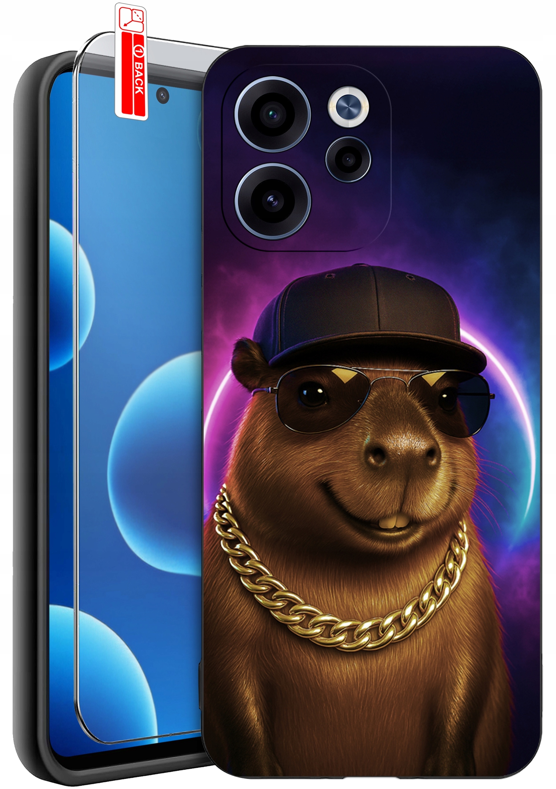Etui silikonowe Matt Case do Oppo Reno15 F i 15 FS – Ochrona i styl w jednym