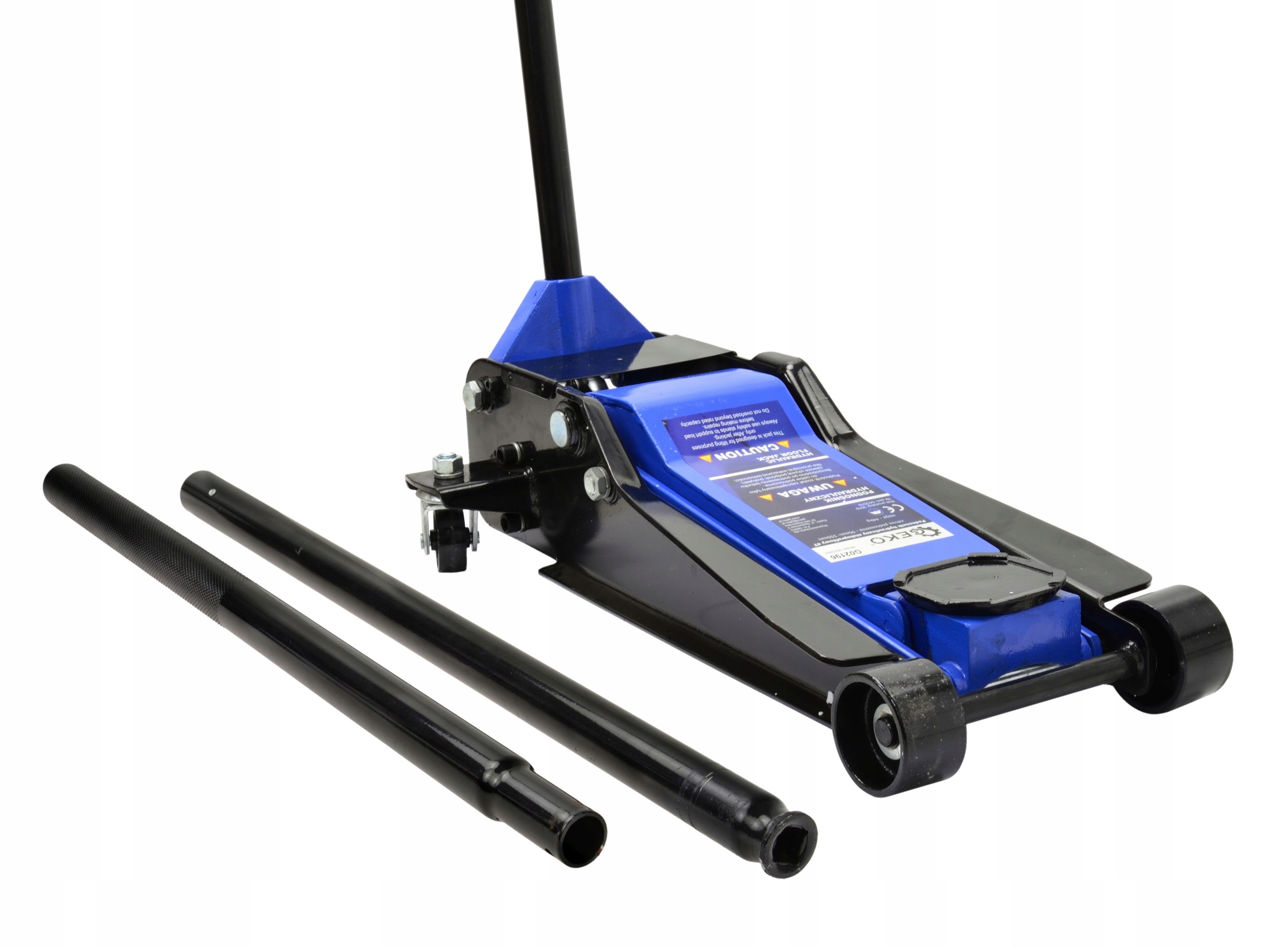 Podnośnik hydrauliczny niskoprofilowy 3,5T GEKO PREMIUM 95-550mm – Wydajność i mobilność w jednym