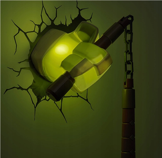 LAMPKA DEKORACYJNA 3D MICHELANGELO ŻÓŁWIE NINJA Marka NICKELODEON