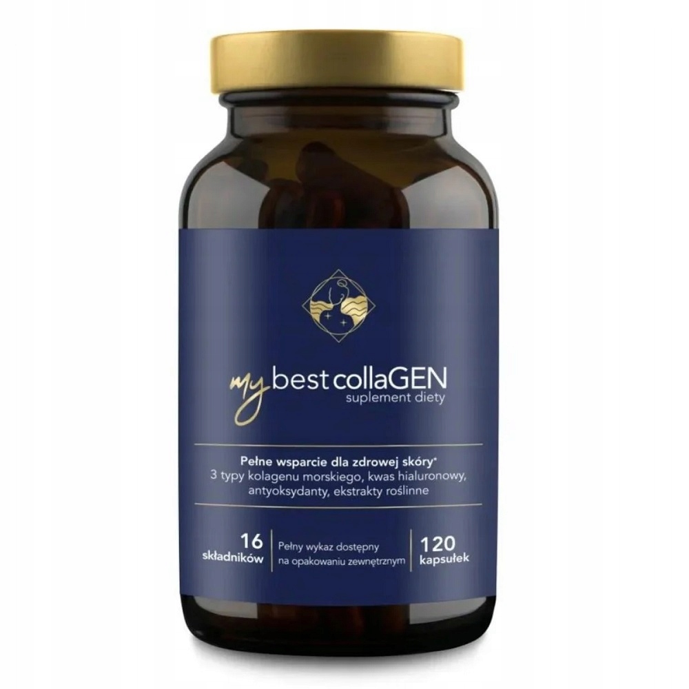 Kapsułki na wsparcie kondycji skóry MY BEST COLLAGEN – Twoje piękno w każdej kapsułce