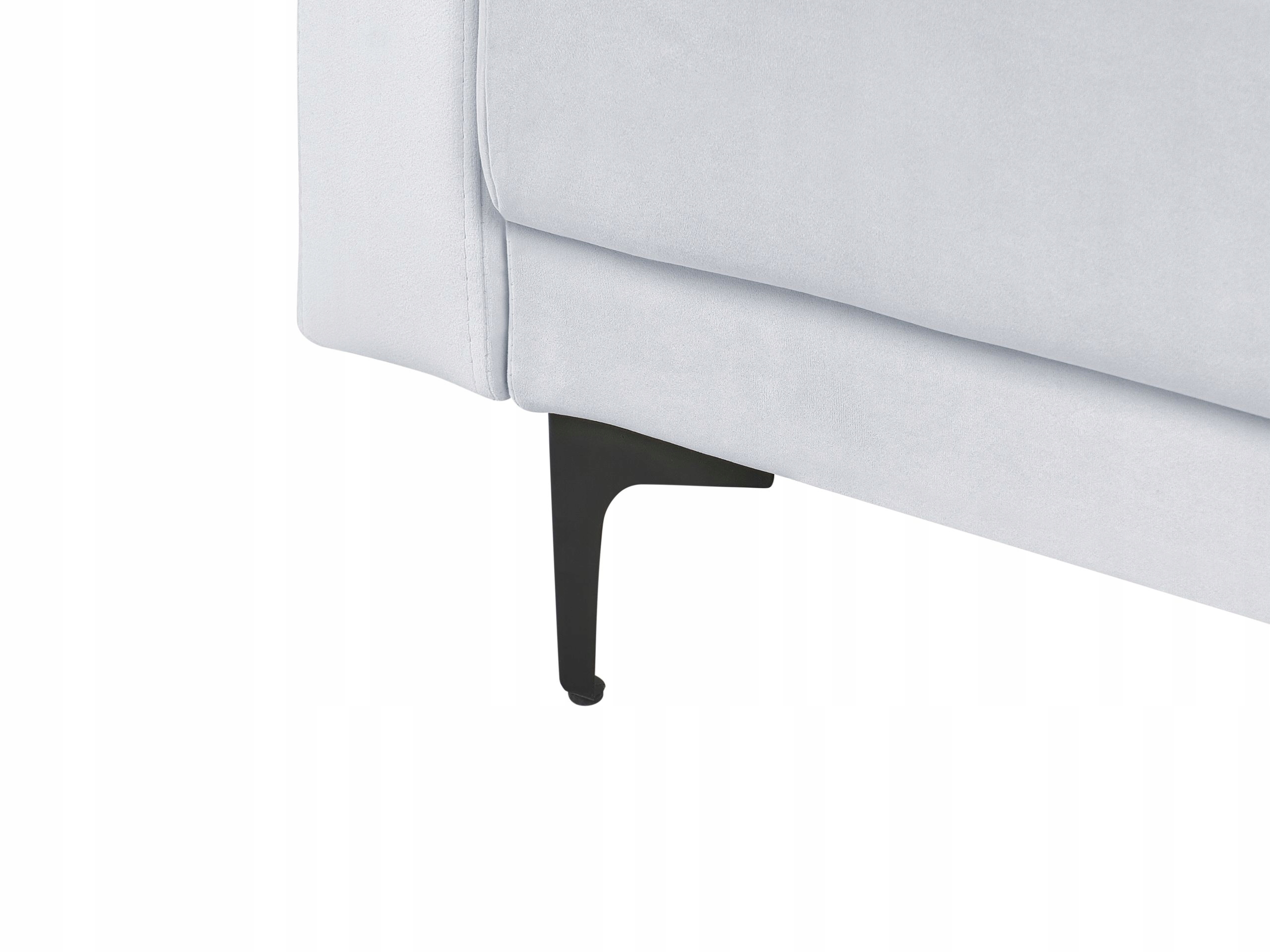 Wysokiej jakości materiały – welur i drewno eukaliptusowe