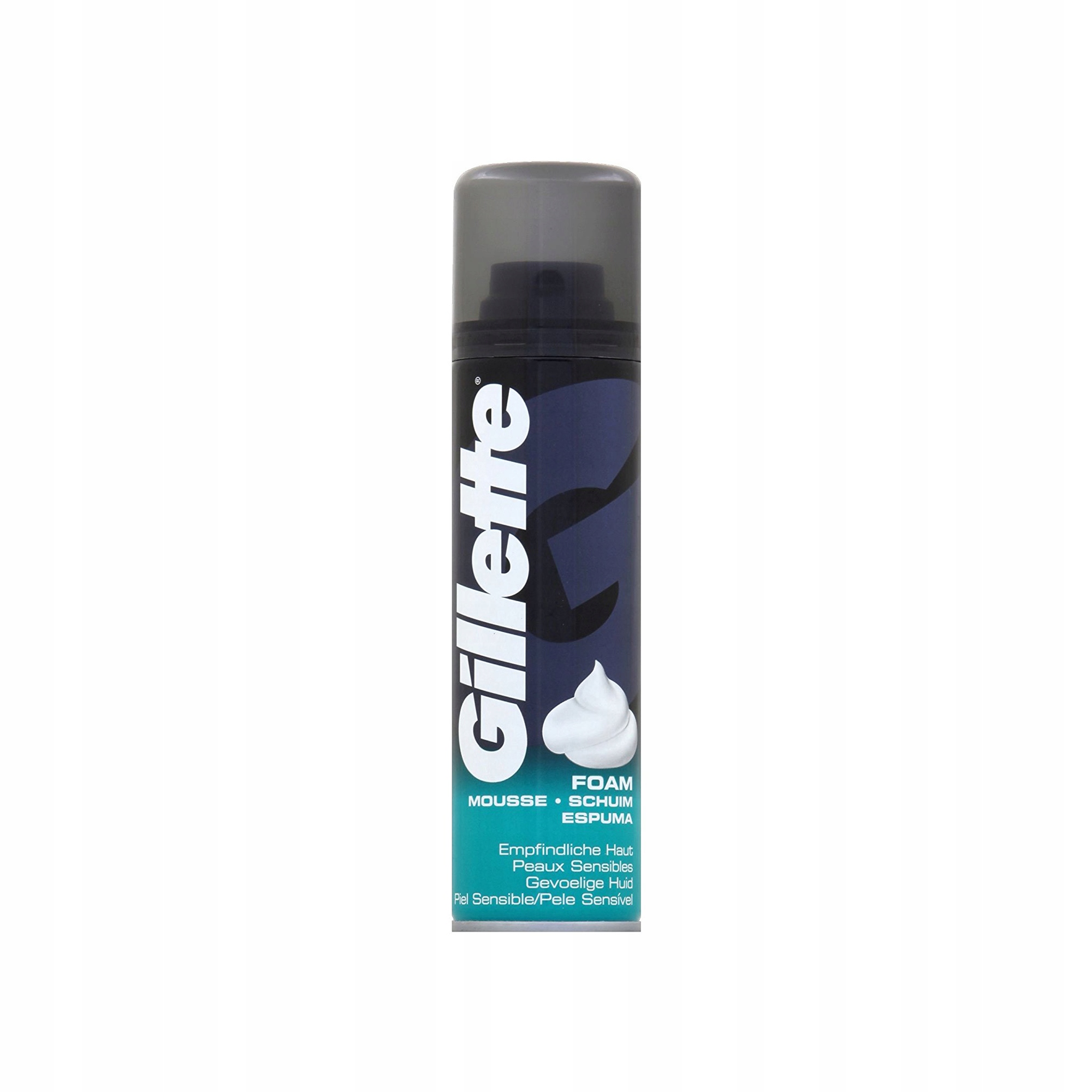 Gillette Sensitive Shave Foam – Pianka do golenia dla skóry wrażliwej