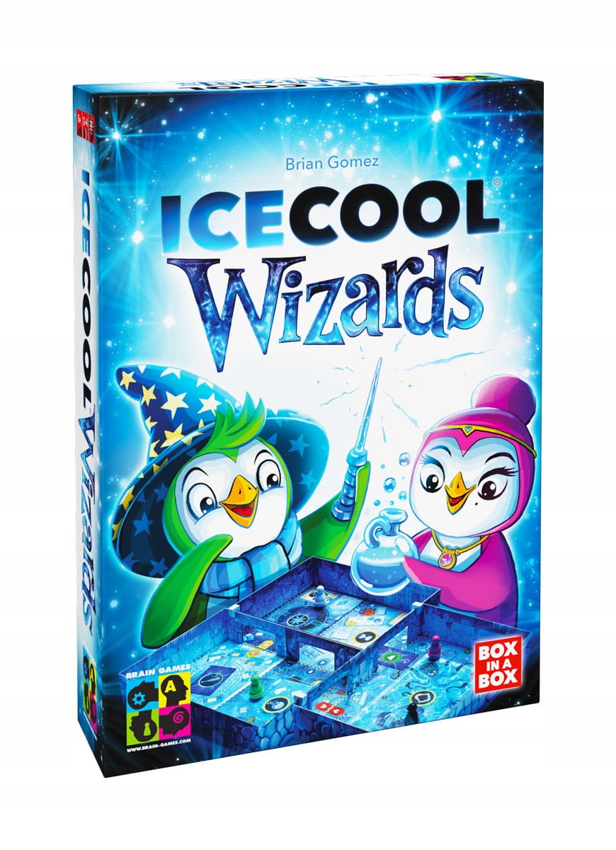 Gra planszowa Icecool Wizards – Magiczna zabawa dla dzieci