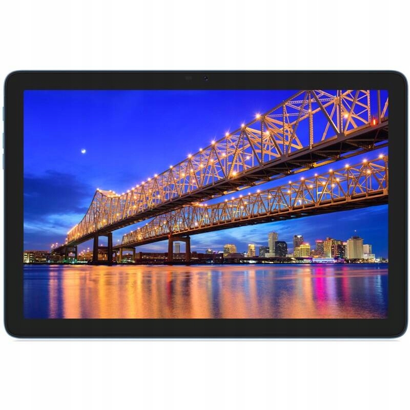 Stylowy design i kolor niebieski – Tablet, który przyciąga wzrok