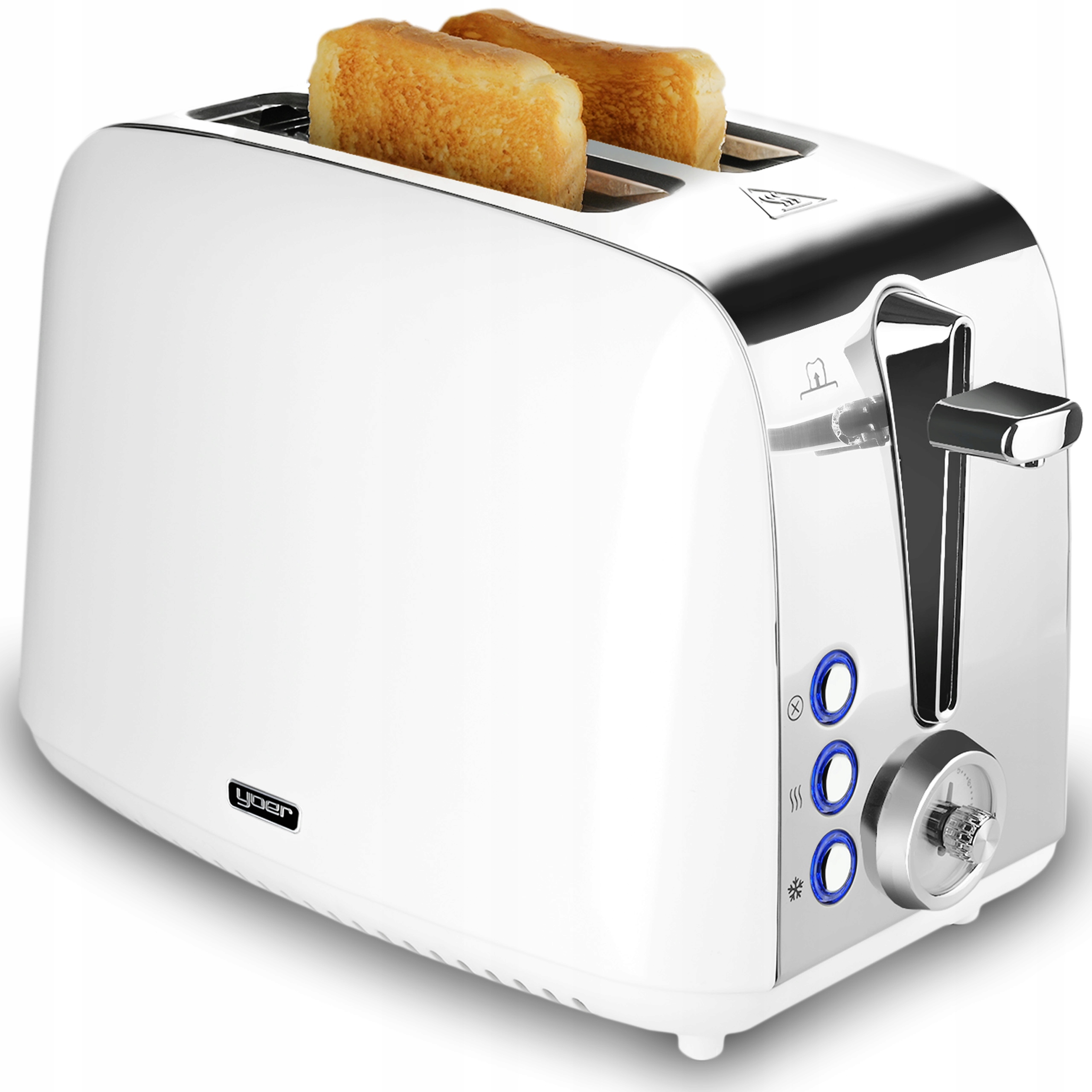 Wyjmowana tacka na okruchy dla łatwego czyszczenia