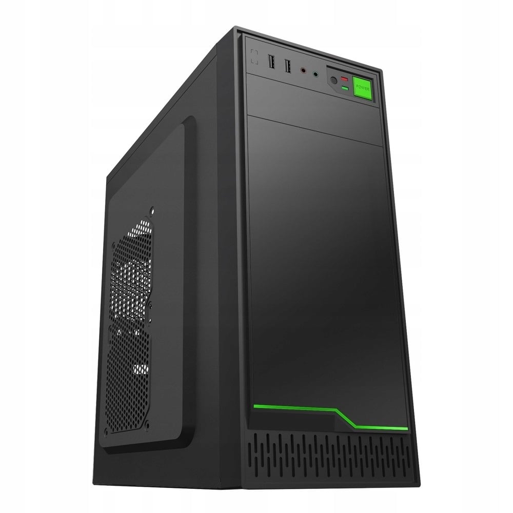 EUROCASE skříň ML N6-500B – Elegancka obudowa Midi Tower