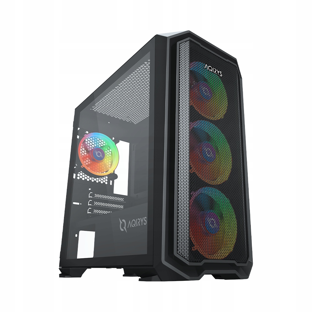 AQIRYS Obudowa do komputera WEZEN black – Nowoczesny design i funkcjonalność
