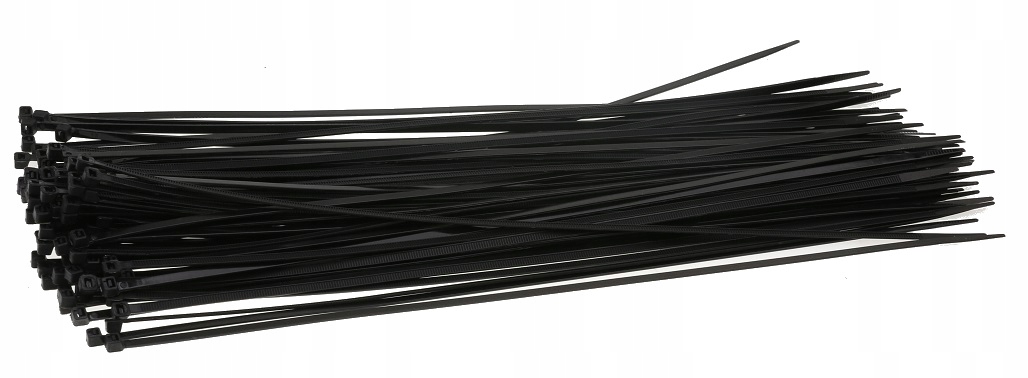 DREL 4.8x430 mm - Nylonowe opaski zaciskowe czarne 100 szt