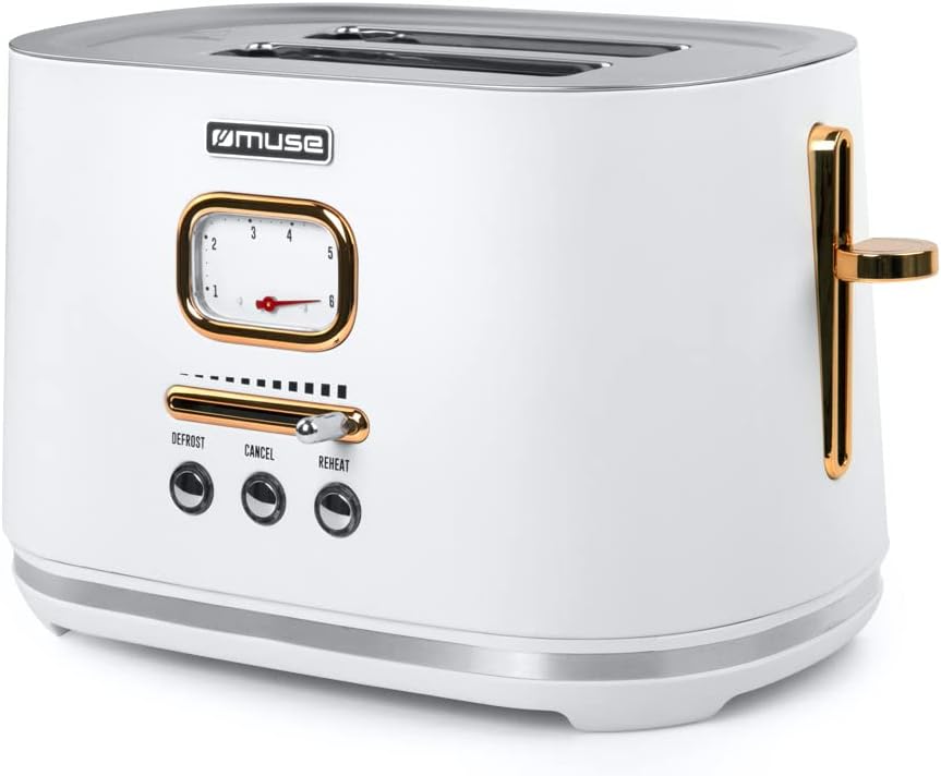 Toster Muse MS-130W – Elegancja i funkcjonalność w Twojej kuchni