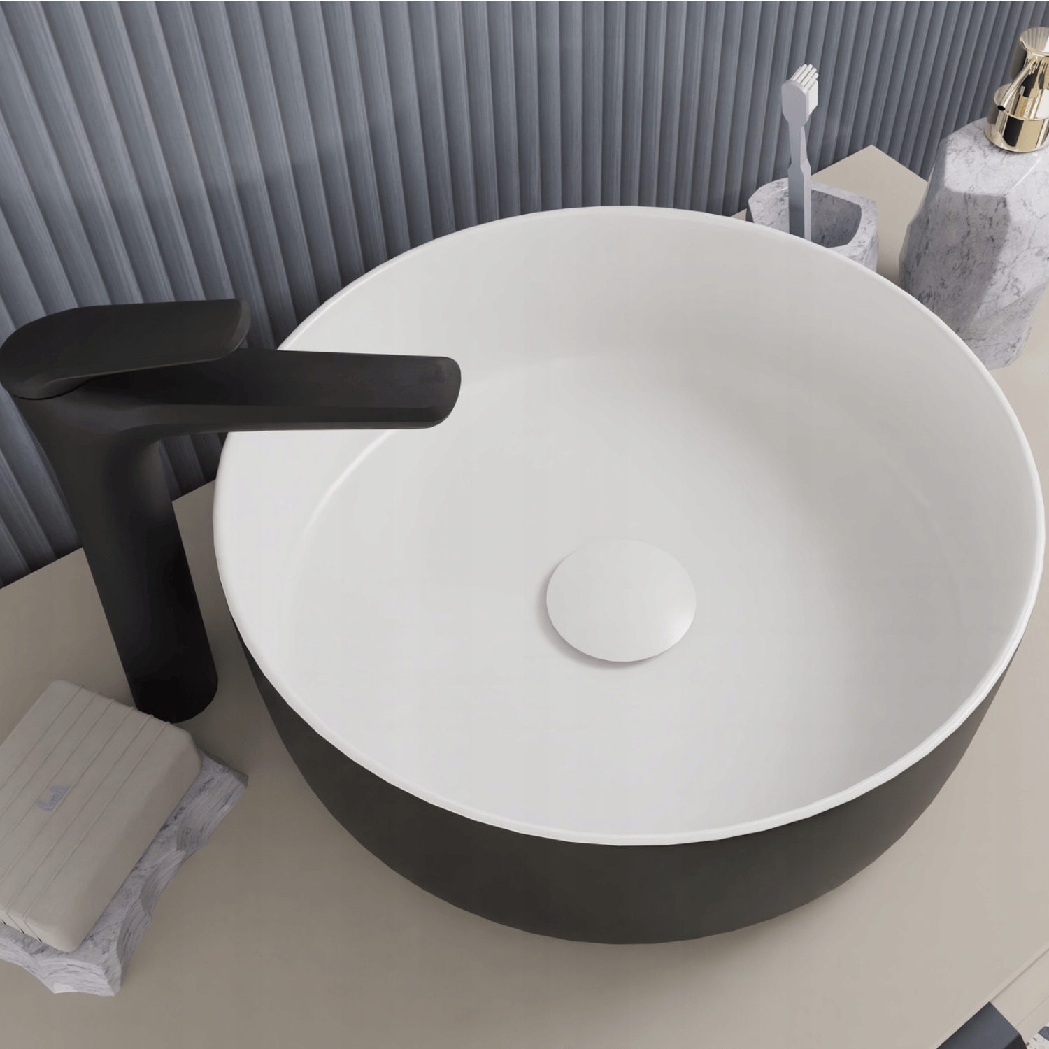 Łatwy montaż na blacie – idealne rozwiązanie do każdej łazienki