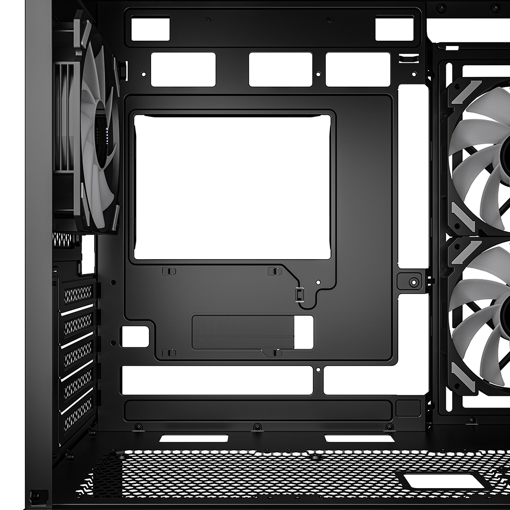 Obsługiwane typy płyt głównych: microATX i Mini-ITX
