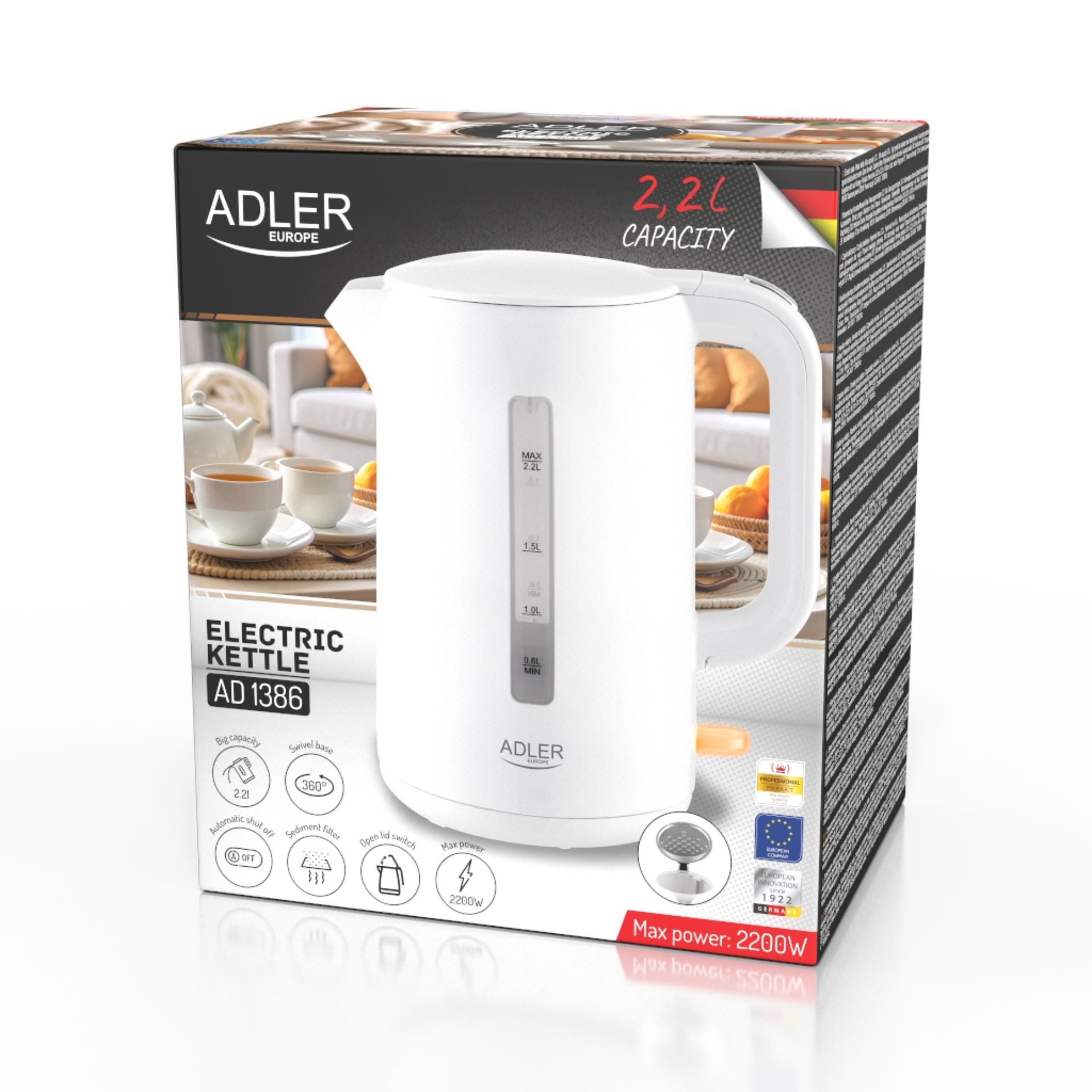 Szybkie gotowanie – Moc 2200 W dla efektywności