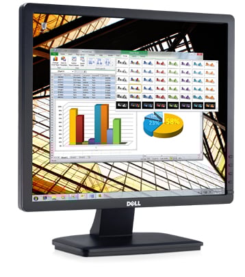 Monitor Dell E1913S — wygoda i łatwe połączenia