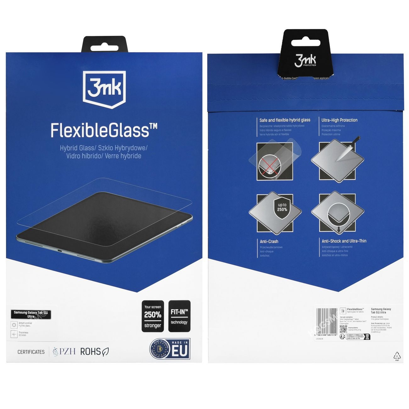 Samsung Galaxy Tab S11 Ultra – Ochrona ekranu z 3mk FlexibleGlass