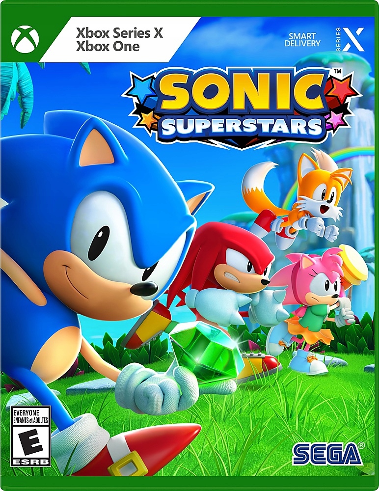 Bohaterowie gry – Sonic, Tails, Knuckles i Amy