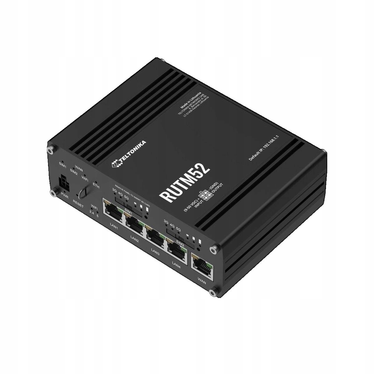 Router Teltonika RUTM52 – Nowoczesne rozwiązanie 5G dla Twojej firmy