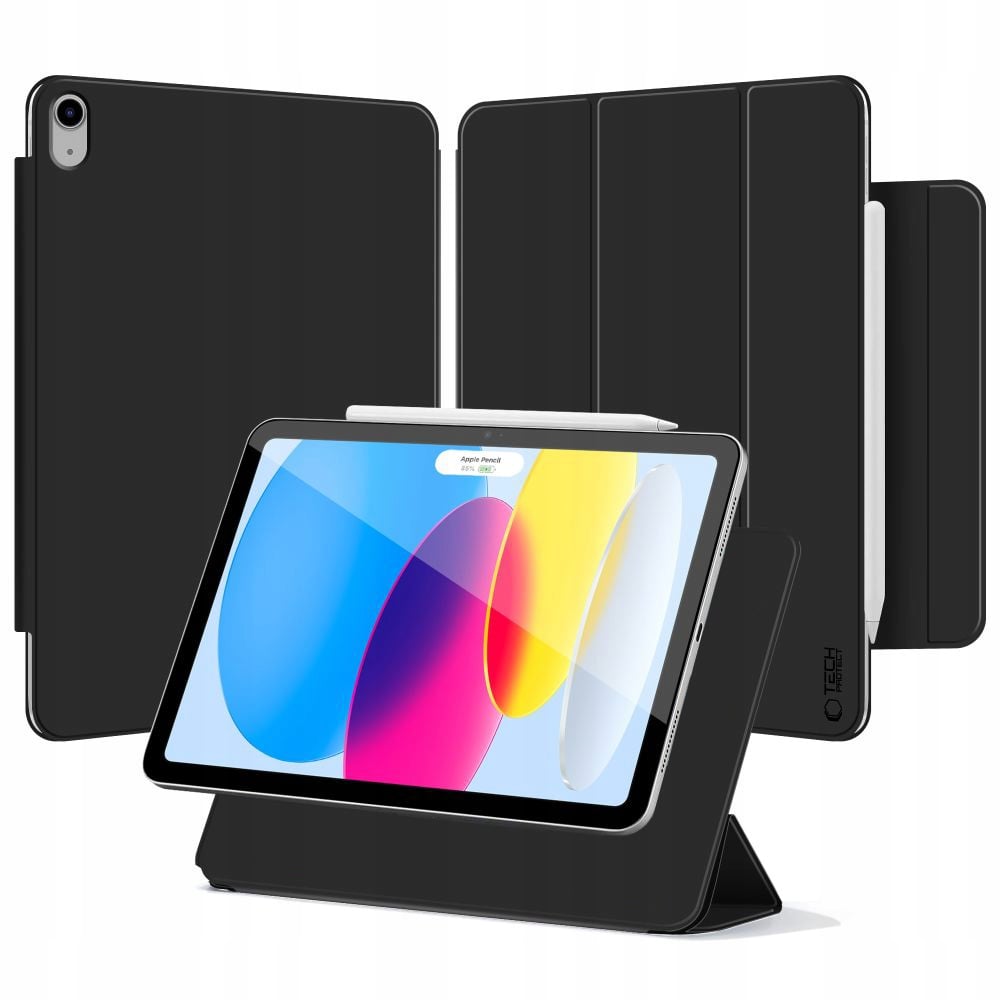 TECH-PROTECT SMARTCASE MAGNETIC IPAD 10.9” 10 / 2022 / 11” 11 / 2025 BLACK – Nowoczesna ochrona dla Twojego iPada