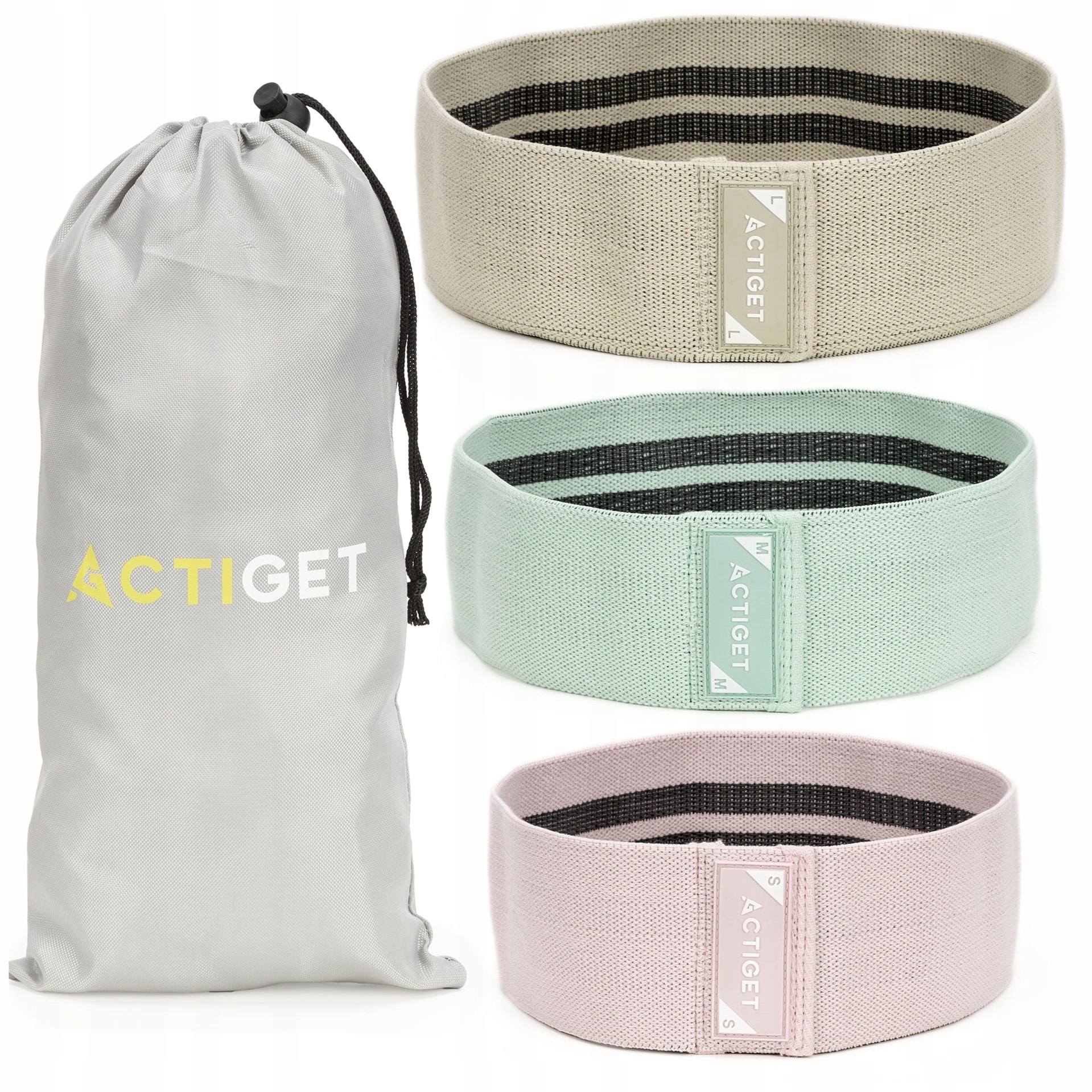 Gumy oporowe do ćwiczeń zestaw 3 szt. – Idealne do treningu i rehabilitacji