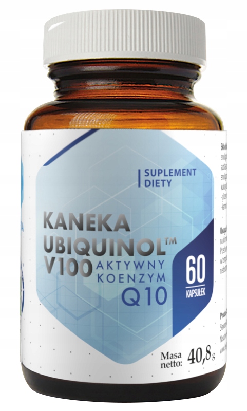 HEPATICA Kaneka Ubiquinol Koenzym Q10 V100 – energia dla Twojego organizmu