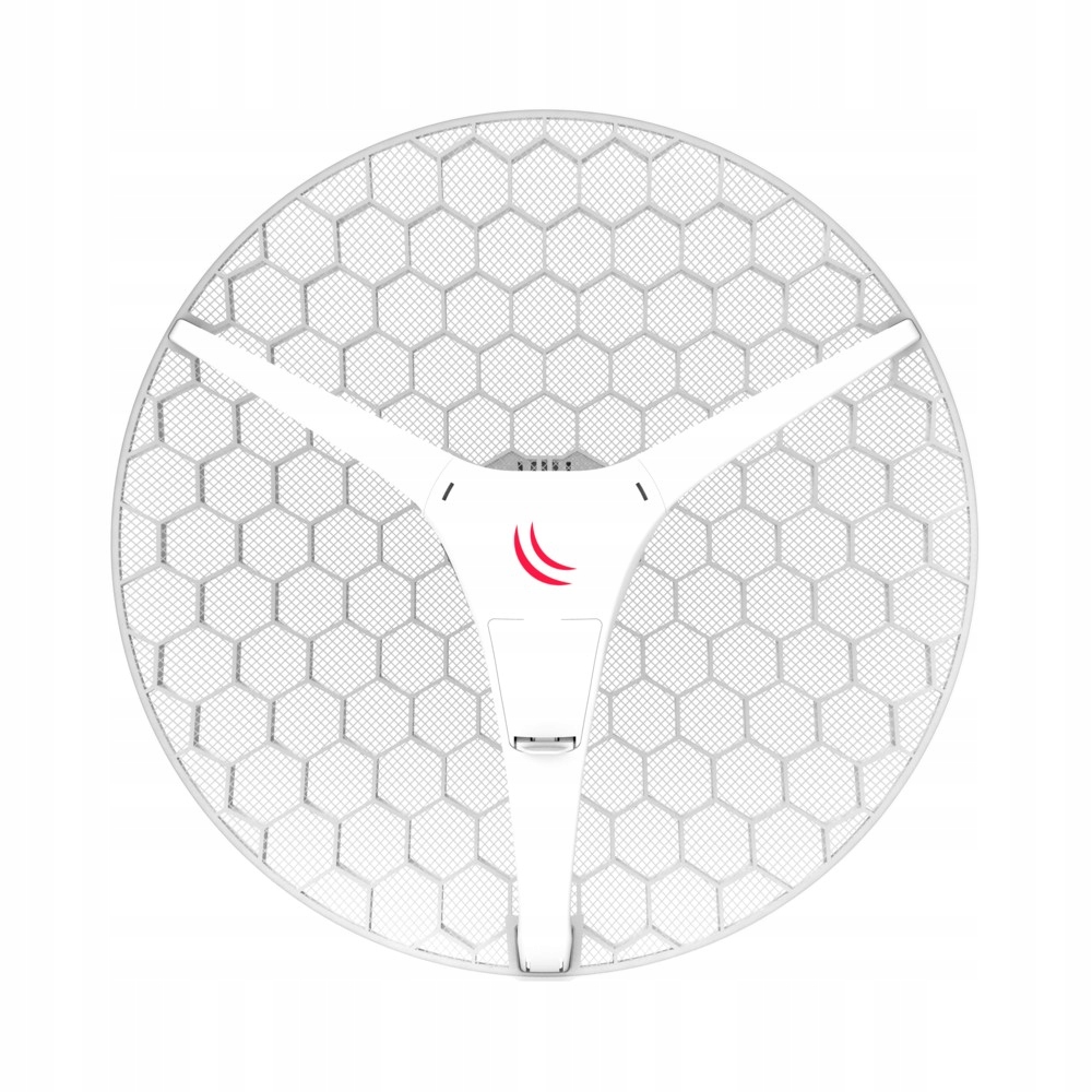 Zintegrowana antena siatkowa o zysku 27 dBi