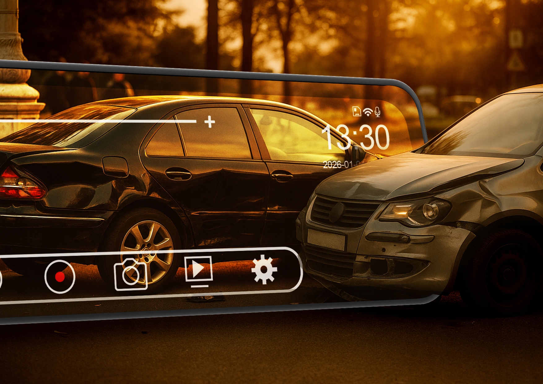 Funkcja G-Sensor – Automatyczne zabezpieczenie ważnych nagrań