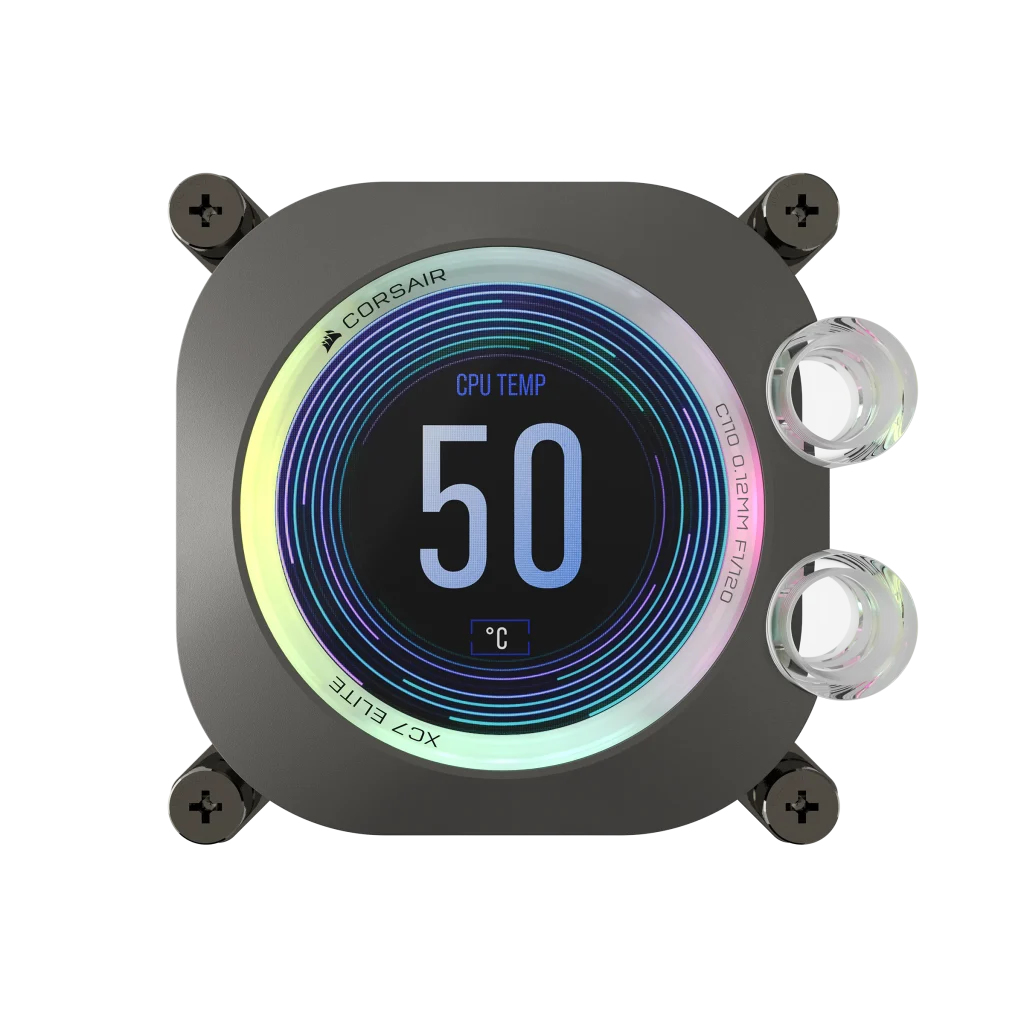 Jasny wyświetlacz LCD IPS – Prezentacja temperatury i grafik
