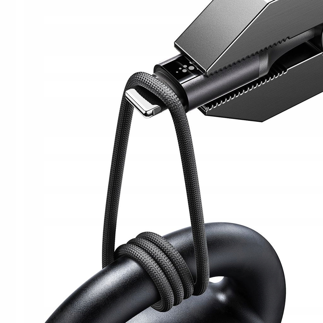 Trwała konstrukcja – Nylonowy oplot i wzmocnione końcówki