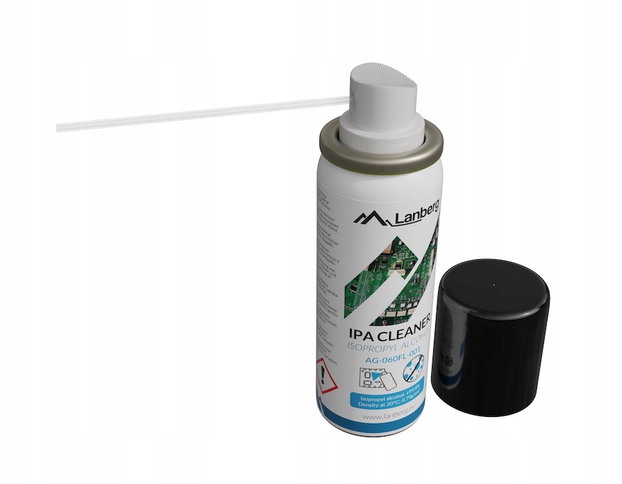 Alkohol izopropylowy Lanberg IPA 99,8% 60ml – Idealny do czyszczenia elektroniki