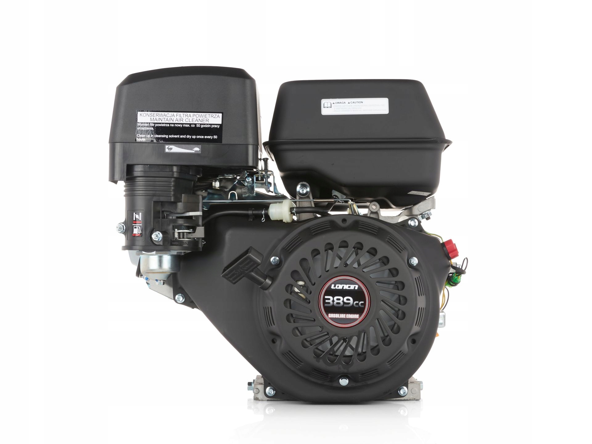 Pojemność zbiornika paliwa i układu smarowania – Długotrwała praca bez przerw