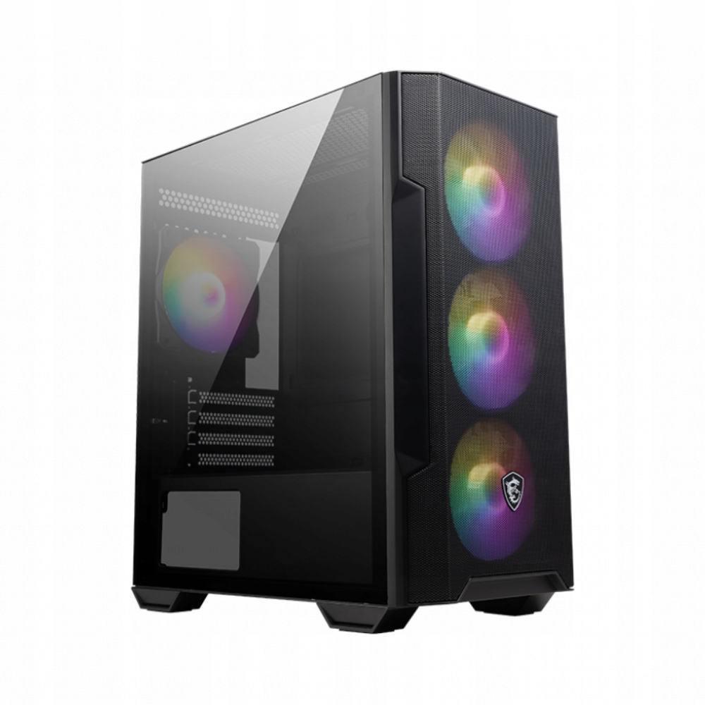 Nowoczesna obudowa MSI Forge M100R z podświetleniem RGB