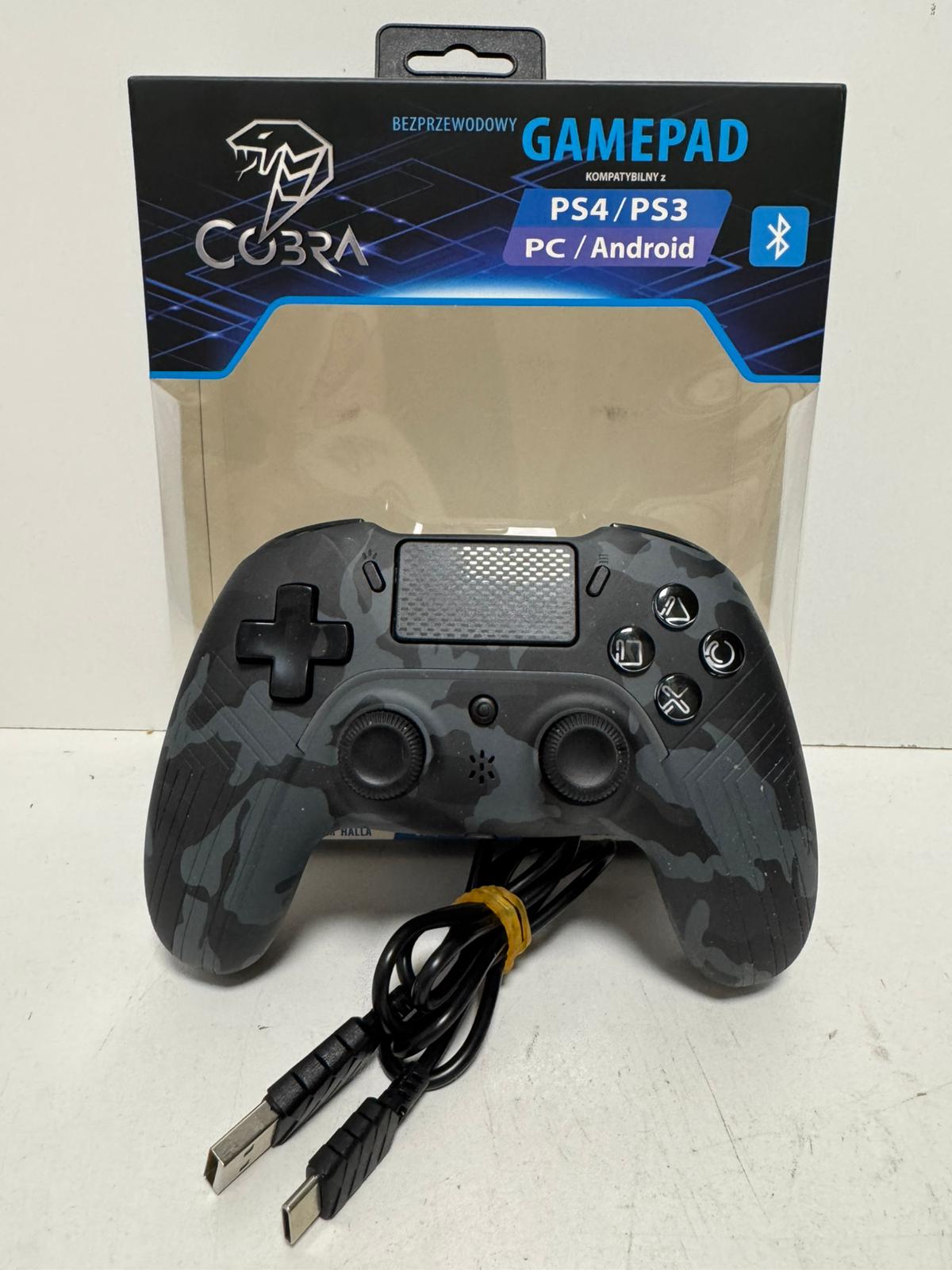 Kontroler COBRA QSP460CBK PS4 Camo Black – Idealny wybór dla graczy